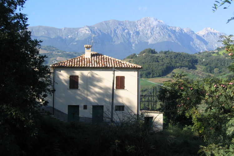 View of house from road