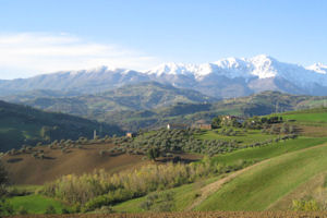 View of the valley