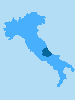 Map showing Abruzzo